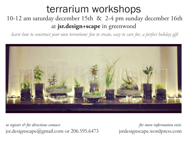terrarium workshop flier image